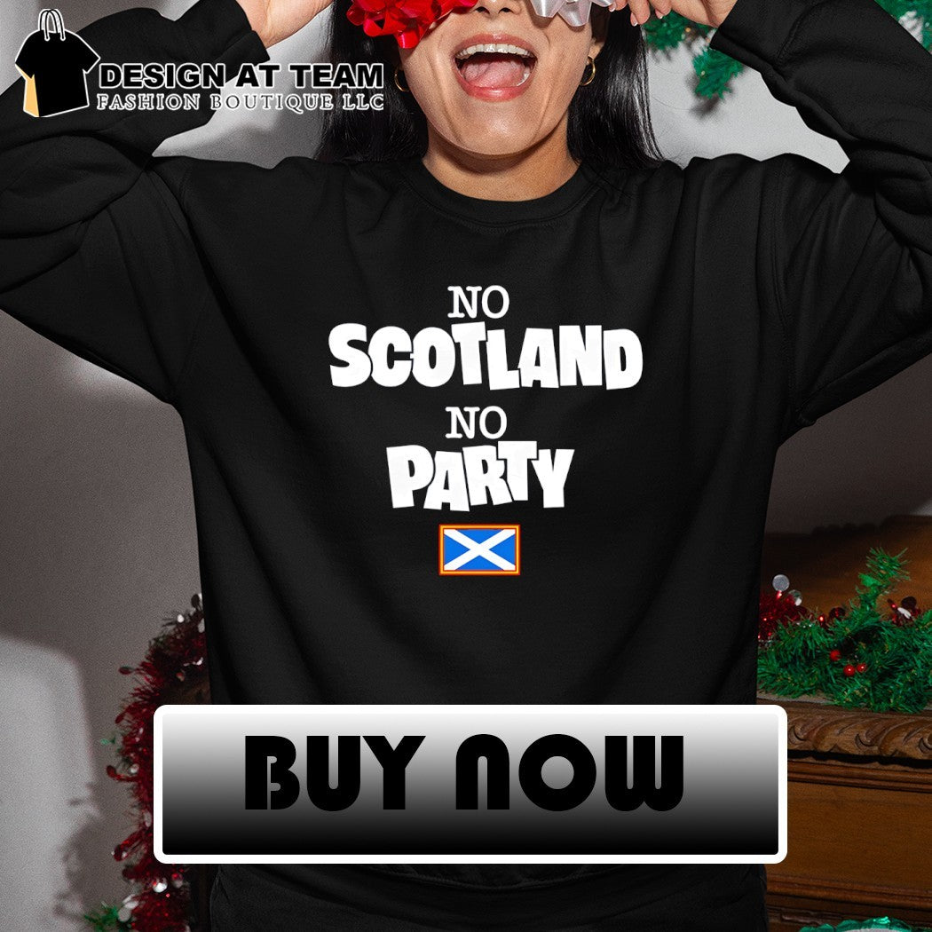 No Scotland No Party Scotland flag World Cup 2026 Mex USA Can shirt
