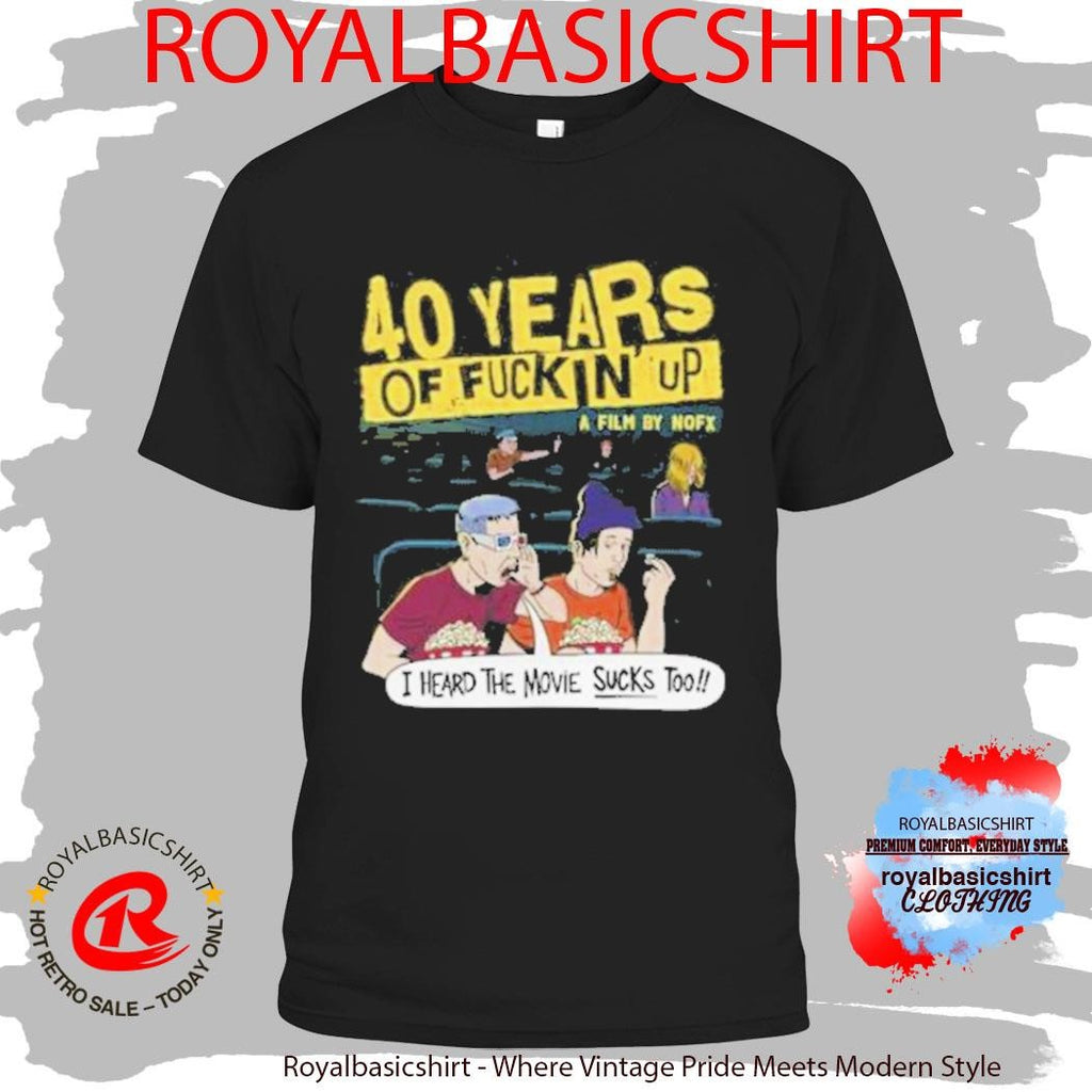 Nofx This Movie Sucks Shirt