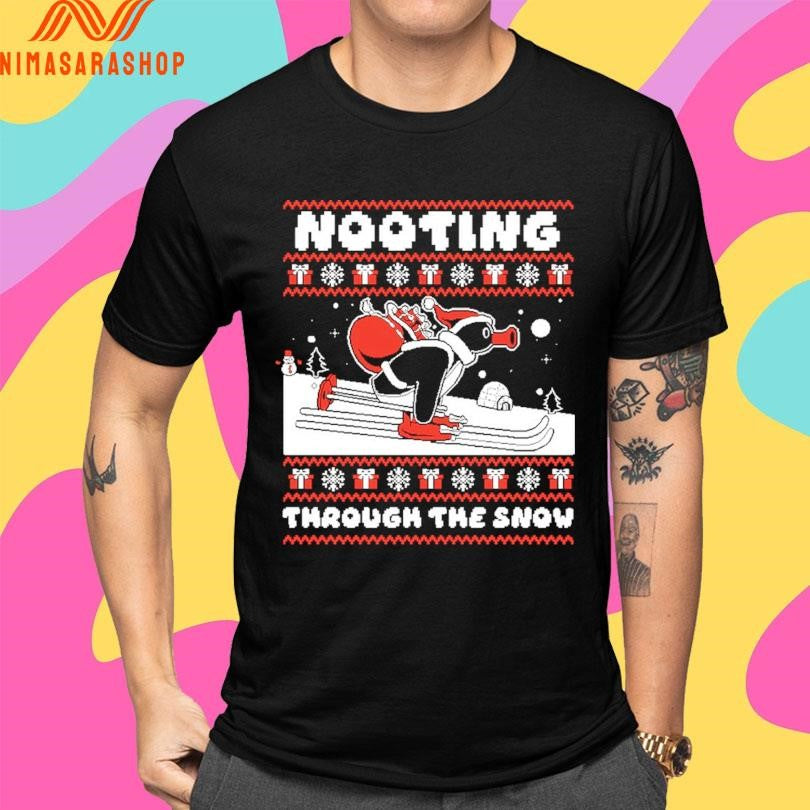 Nooting Through The Snow Christmas 2025 Shirts