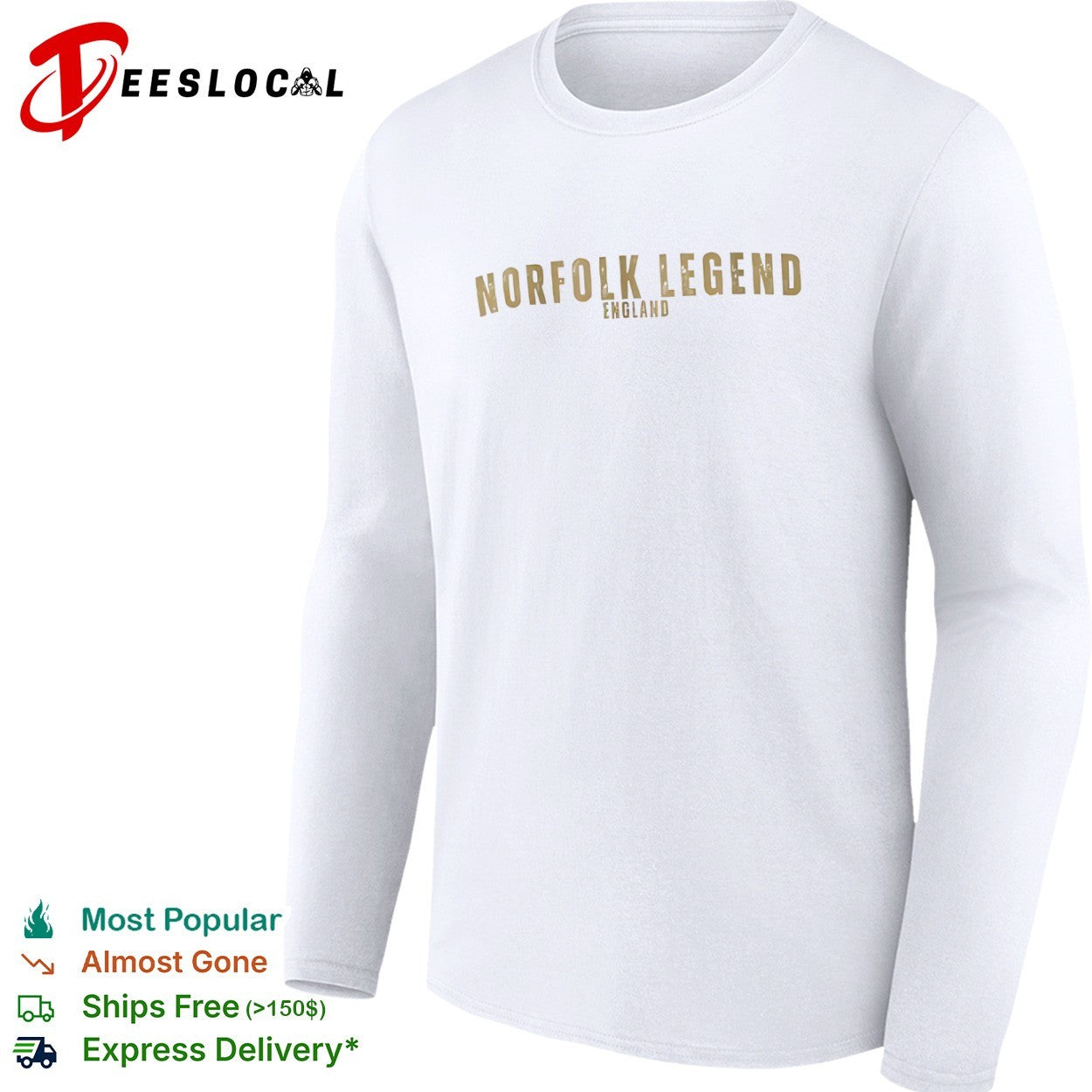 Norfolk Legend England shirt