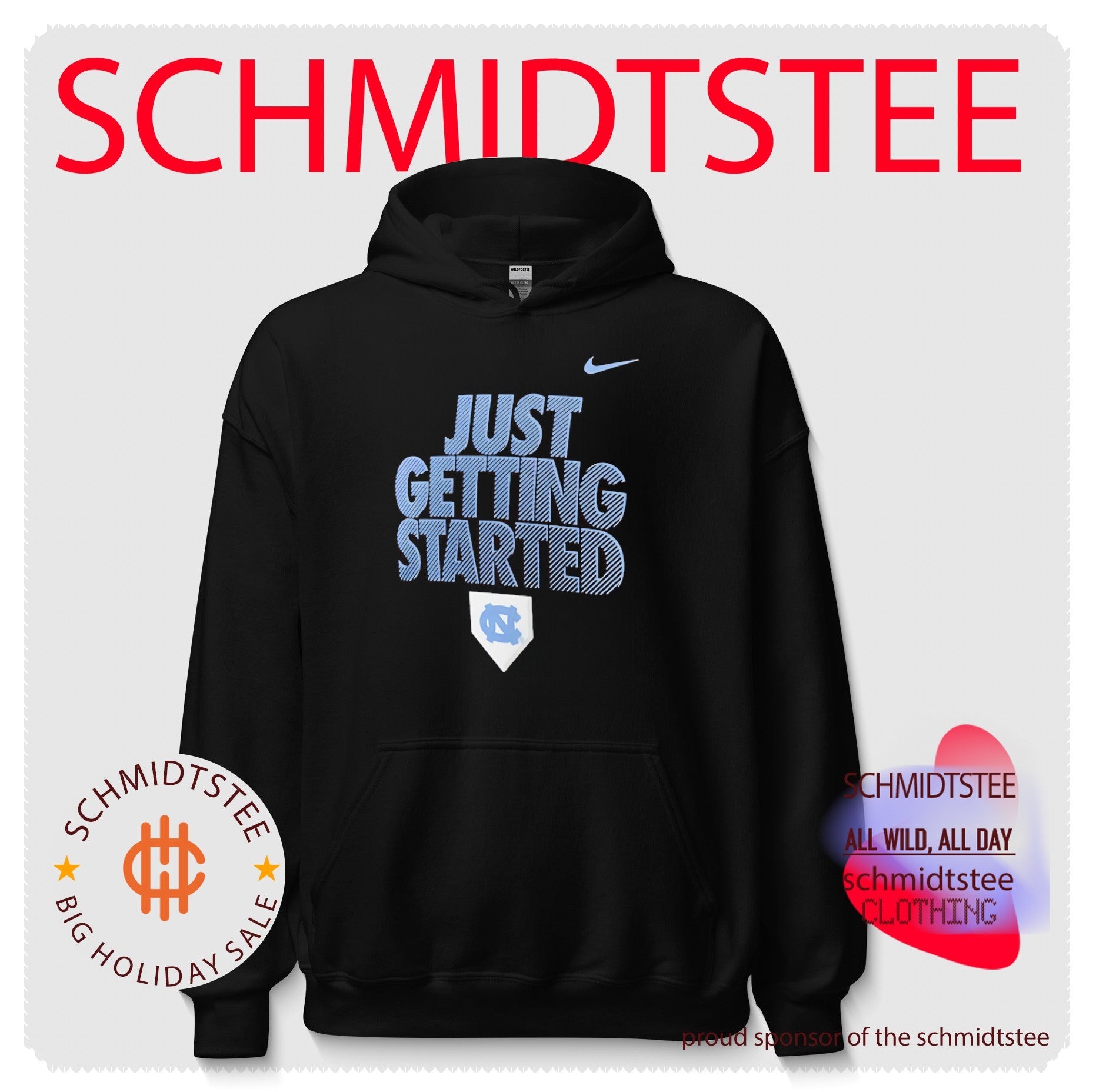 North Carolina Tar Heels just getting started shirt