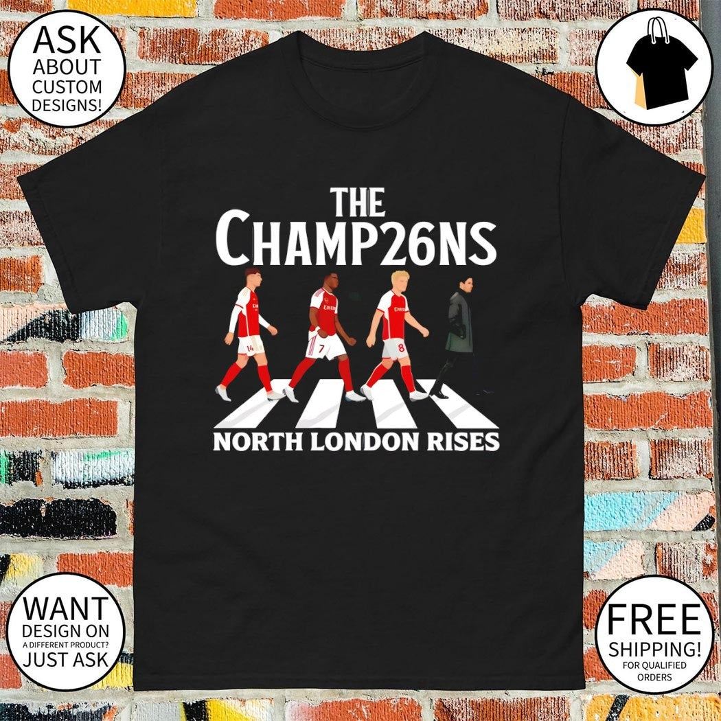 North London The Champions 2026 Abbey Road shirt