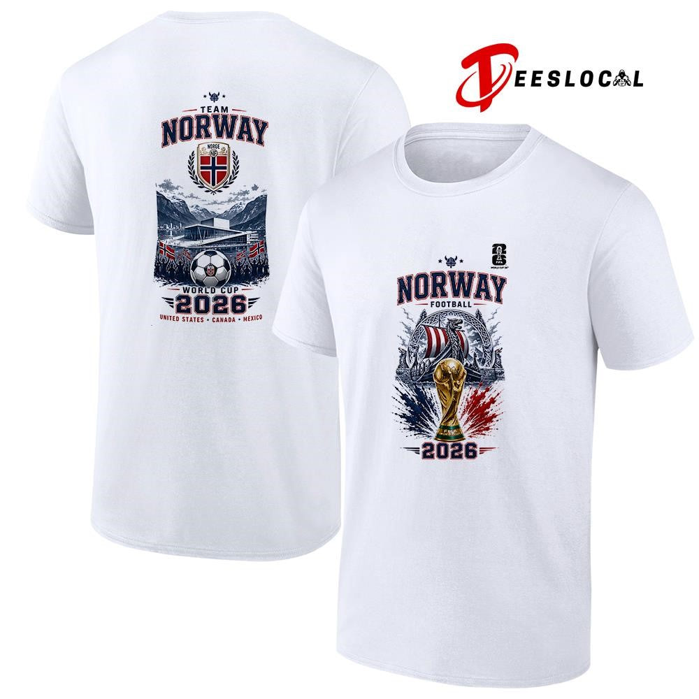 Norway World Cup trophy graphic shirt