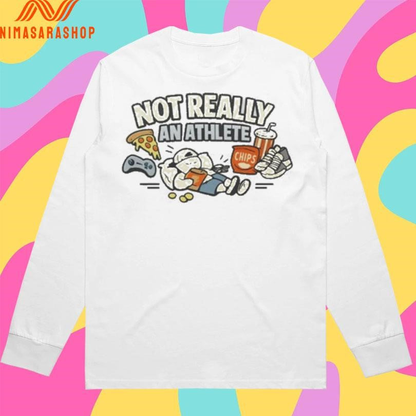 Not Really An Athlete Game And Snack Shirts