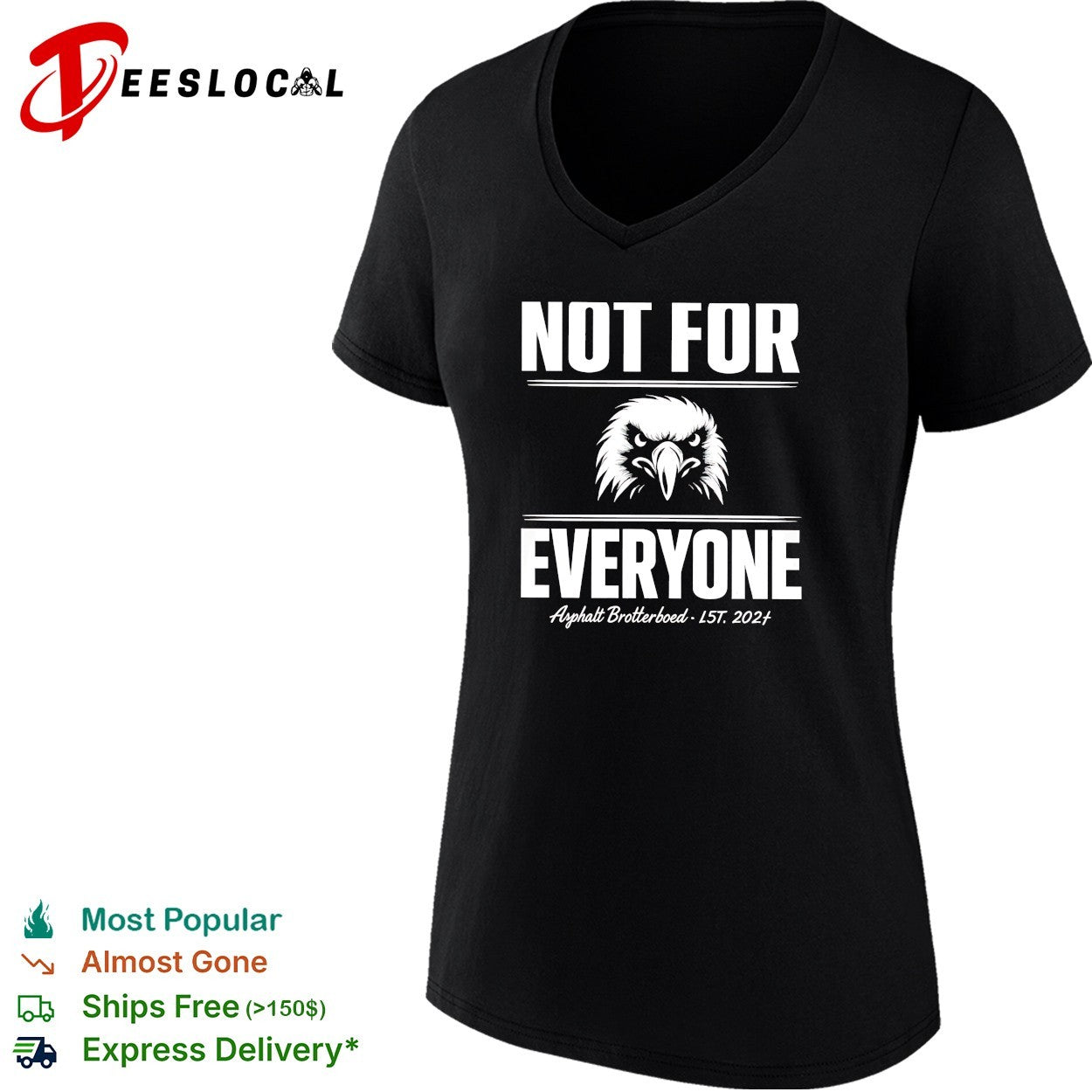 Not for everyone eagle motorcycle shirt
