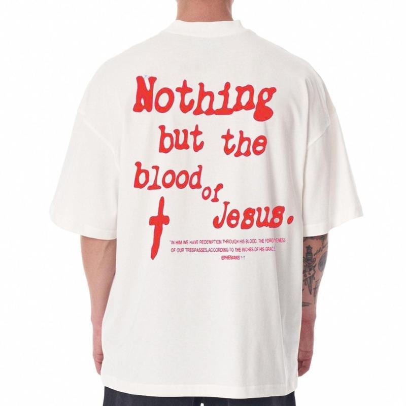 Nothing But The Blood of Jesus Bible Verse Ephesians 1:7-14 Back Side Unisex Shirt, Religious Tee, Jesus Apparel Hoodie...