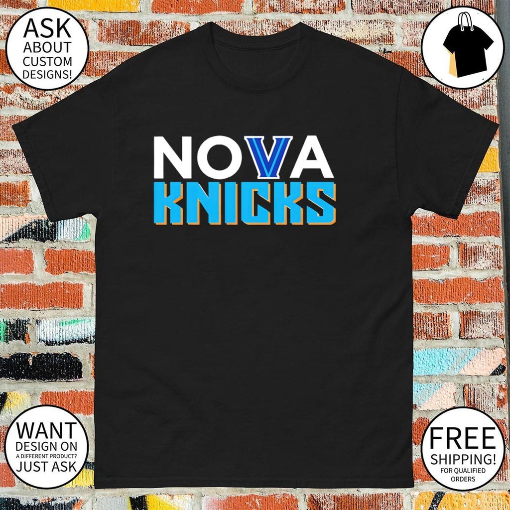 Nova Knicks Villanova NBA Knicks basketball shirt