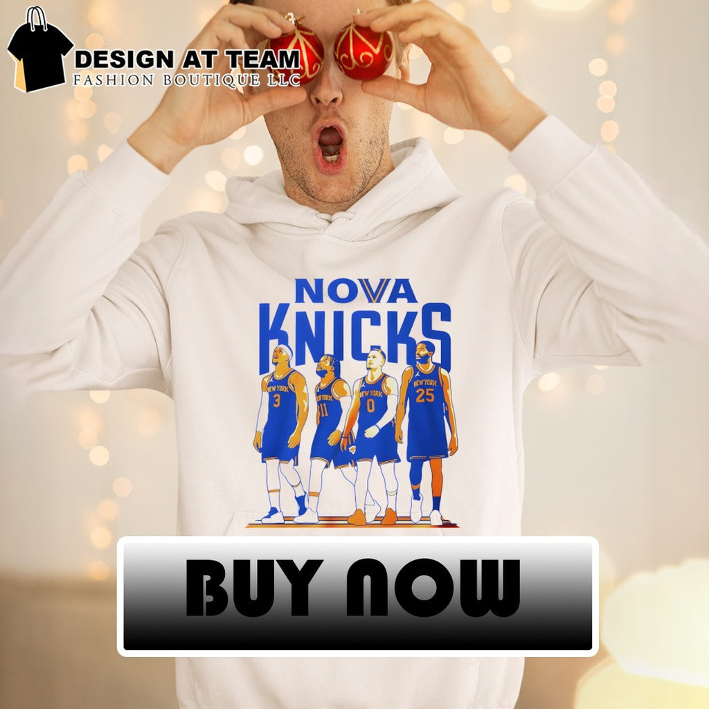 Nova Knicks Villanova NBA Playoffs 2026 Knicks basketball shirt