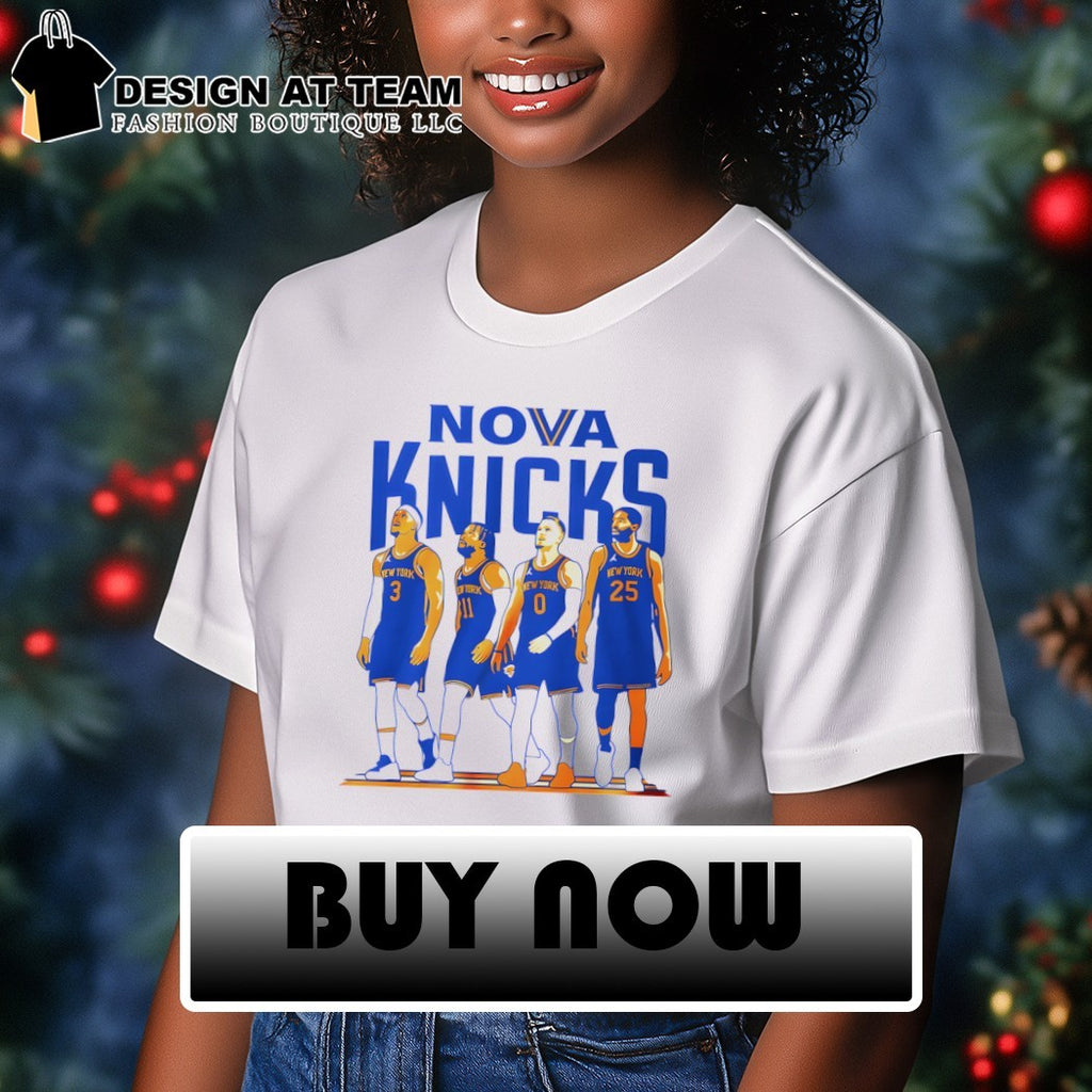 Nova Knicks Villanova NBA Playoffs 2026 Knicks basketball shirt