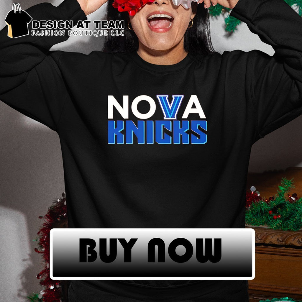 Nova Knicks Villanova NBA Playoffs Fan Apparel shirt