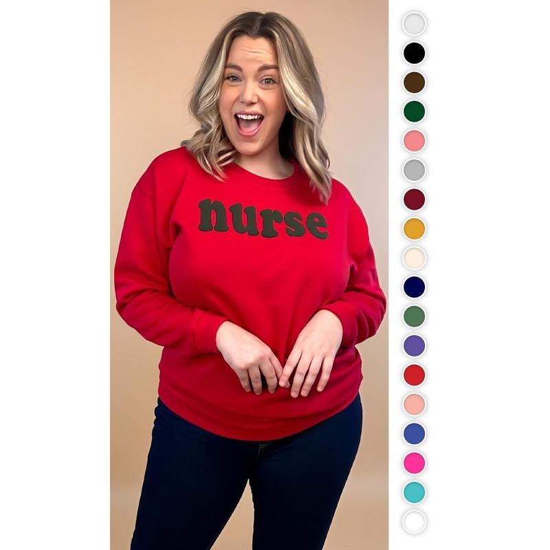 Nurse Magic Puff Sweatshirt Shirt Hoodie | PrintMintTees.com