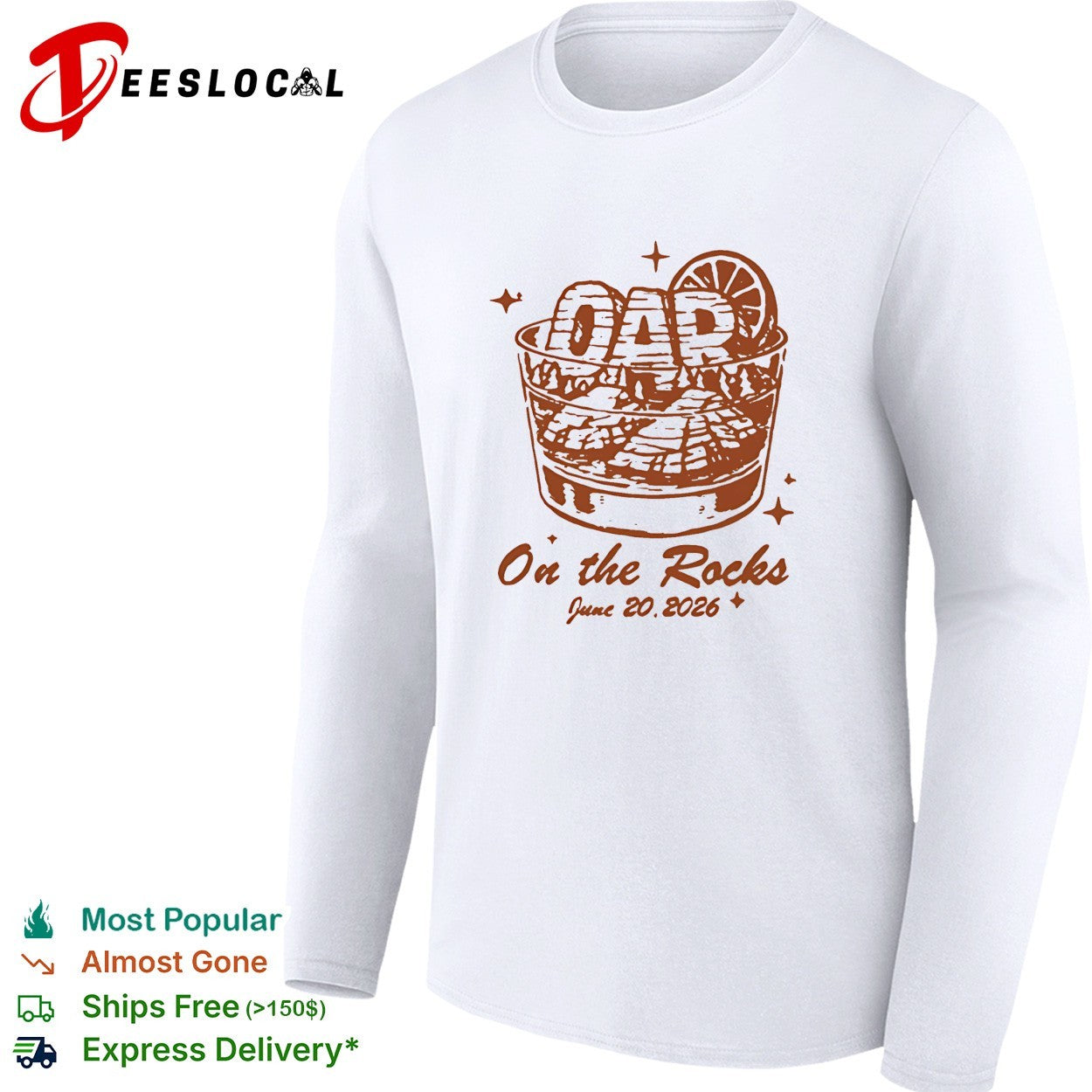 OAR on the rocks June 20 2026 shirt