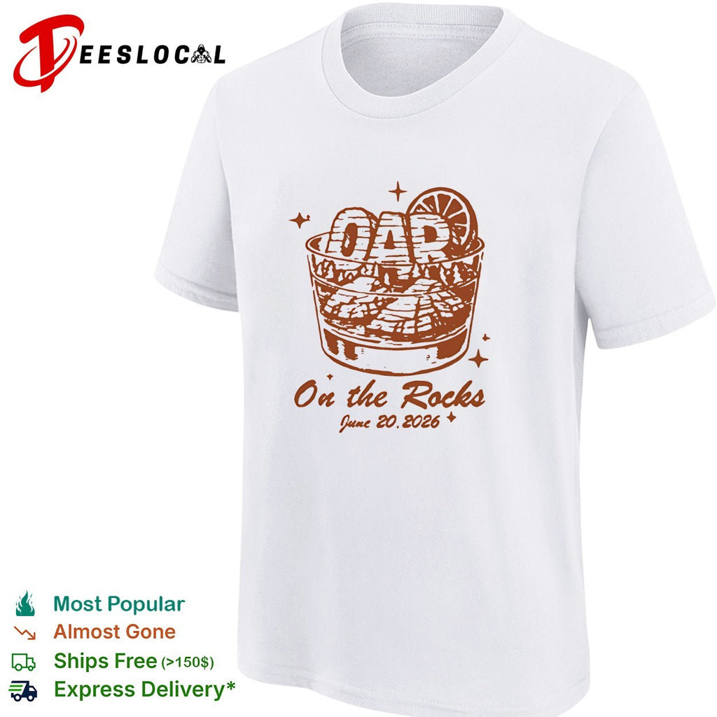 OAR on the rocks June 20 2026 shirt
