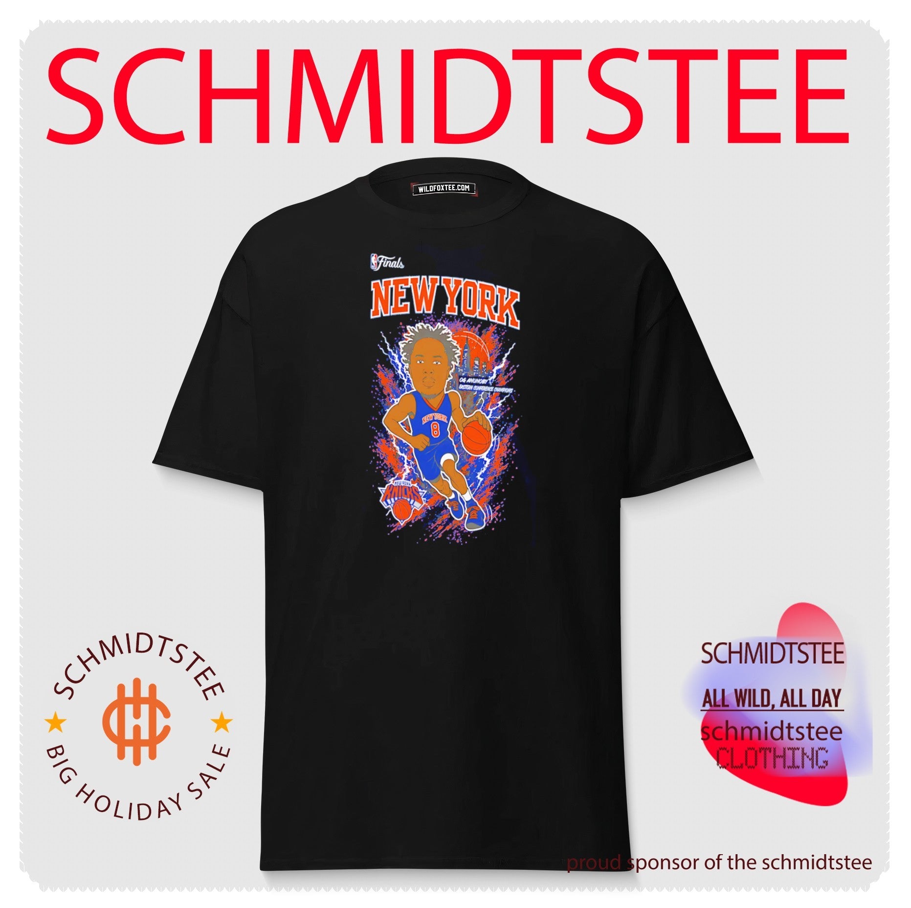 OG Anunoby New York Knicks 2026 NBA Finals Player shirt