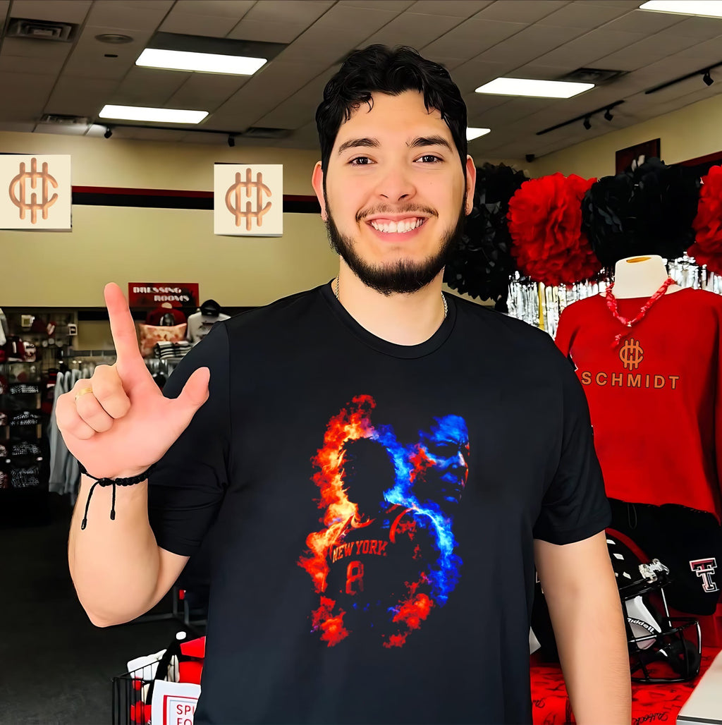 OG Anunoby New York Knicks Boogeyman graphic shirt