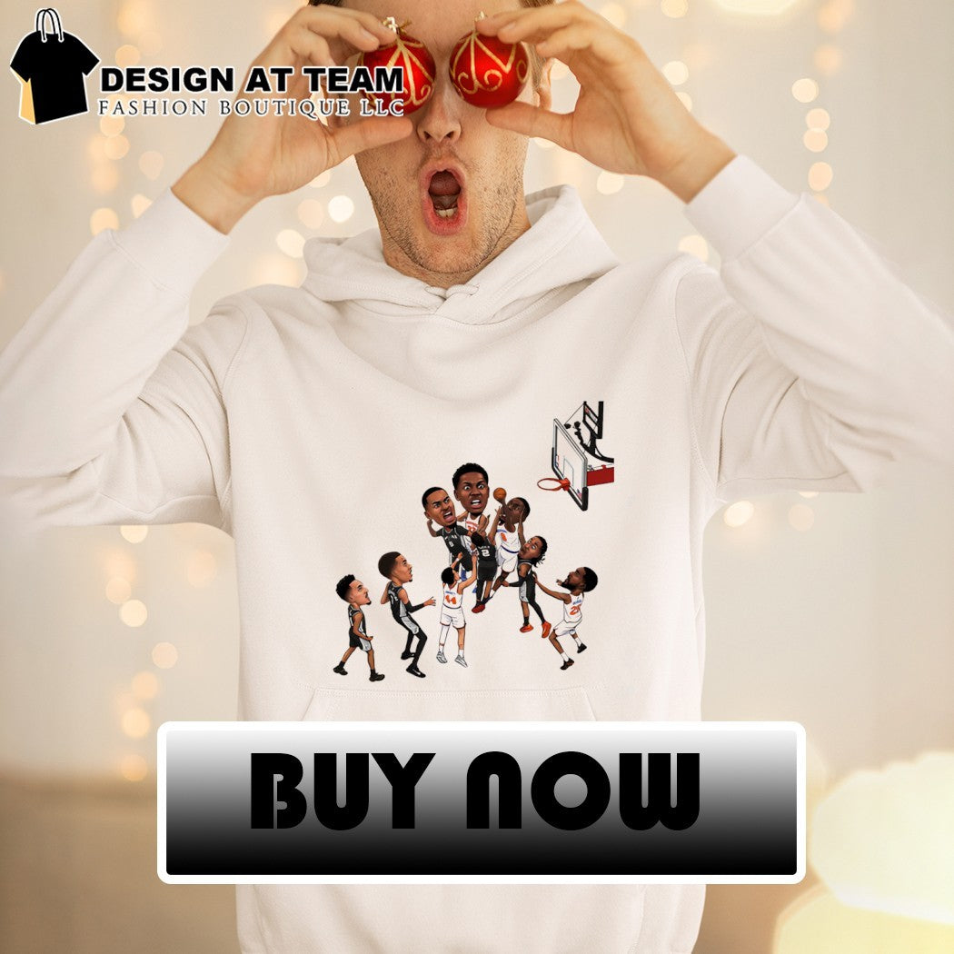 OG Anunoby Tip-In The hand of OG Finals NBA Knicks champions cartoon shirt