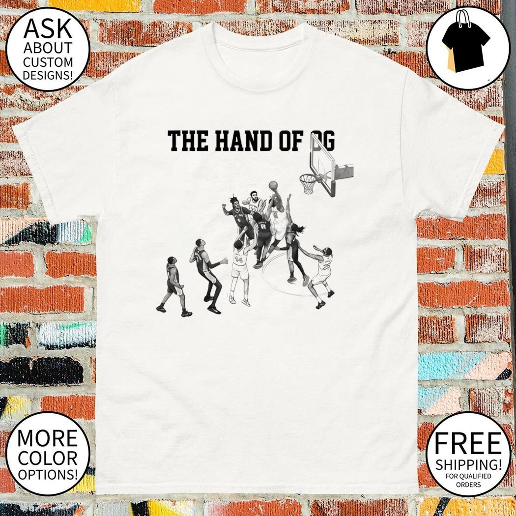OG Anunoby Tip-In The hand of OG shirt