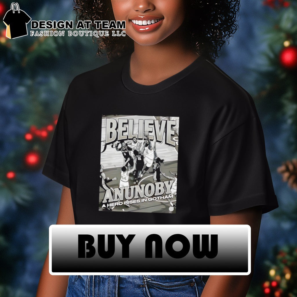 OG Anunoby Tip-In believe Anunoby a hero rises in Gotham Finals NBA moment shirt