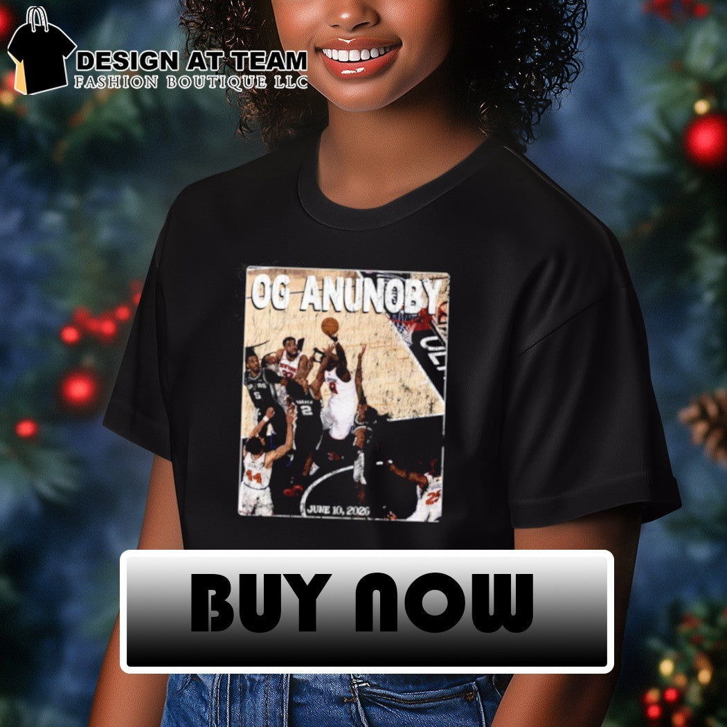 OG Anunoby Wins Game 4 June 6 2026 shirt