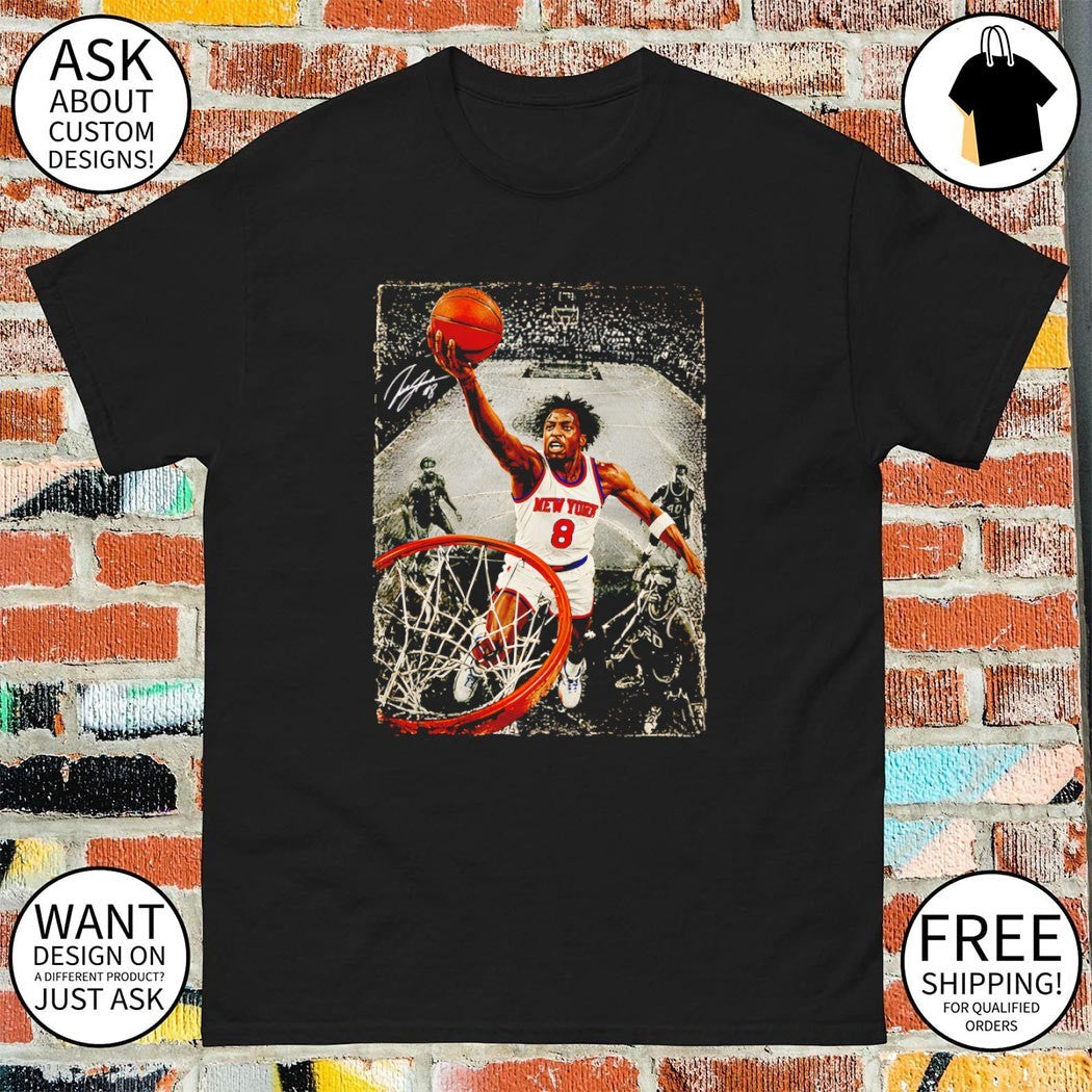 OG Anunoby signature New York Basketball Vintage Bootleg Tip-In history moment shirt