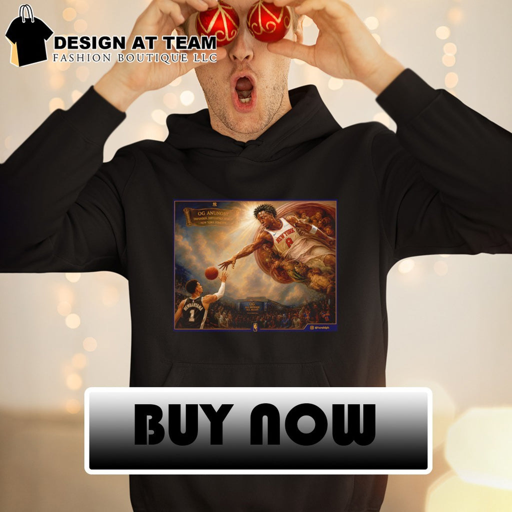 OG Anunoby vs Victor Wembanyama The Creation of Adam Basketball NBA 2026 shirt
