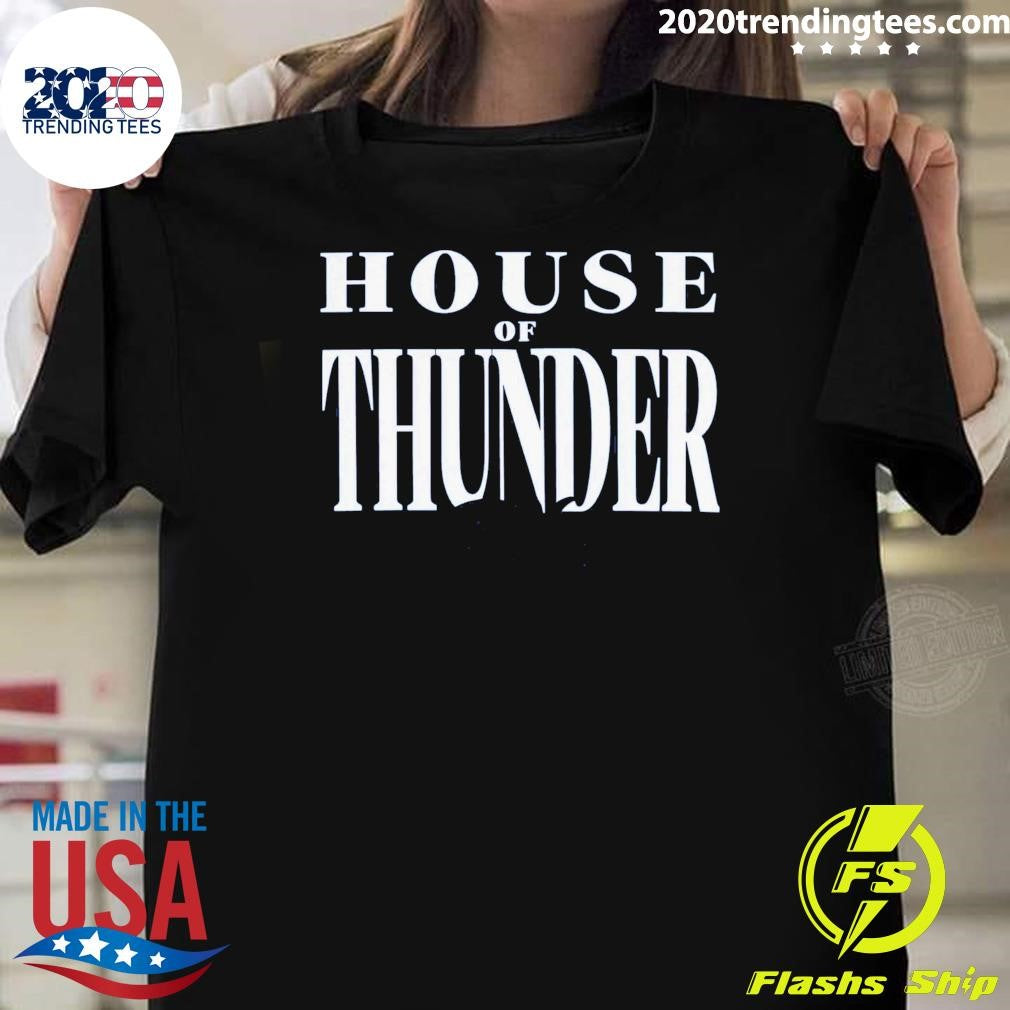 OKC House of Thunder Game 1 2026 Playoff Shirt