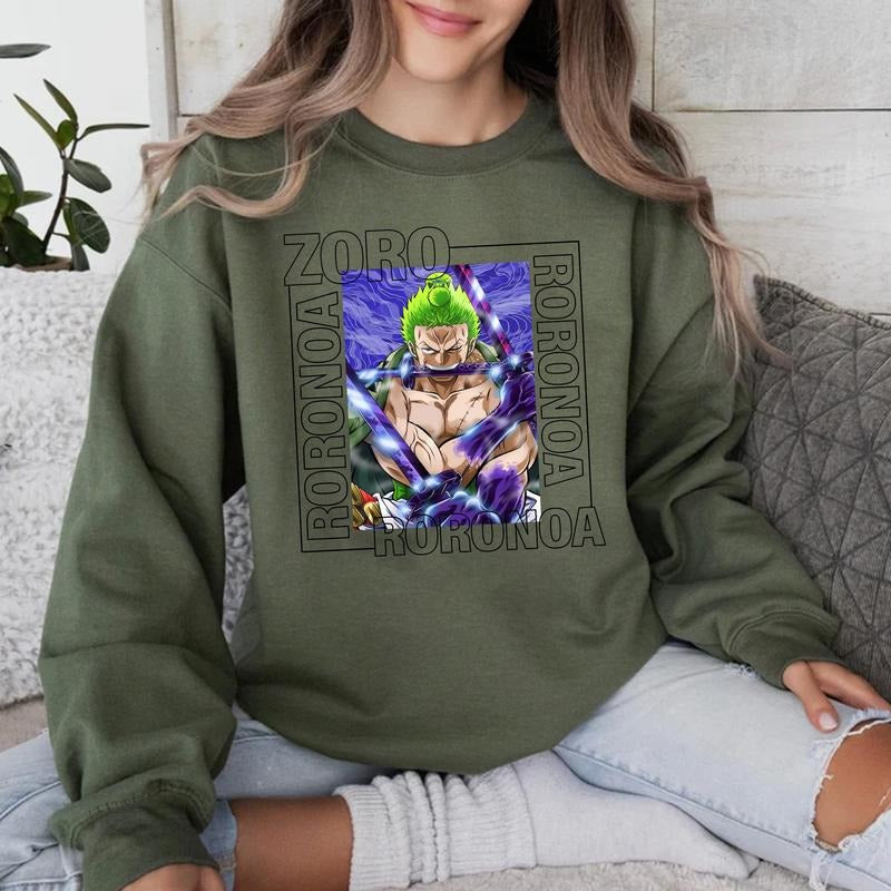 OP ZoroN0a Shirt Sweatshirt Hoodie, Anime gift Shirt Sweatshirt, Hoodie, Comfort Colors | PrintMintTees.com