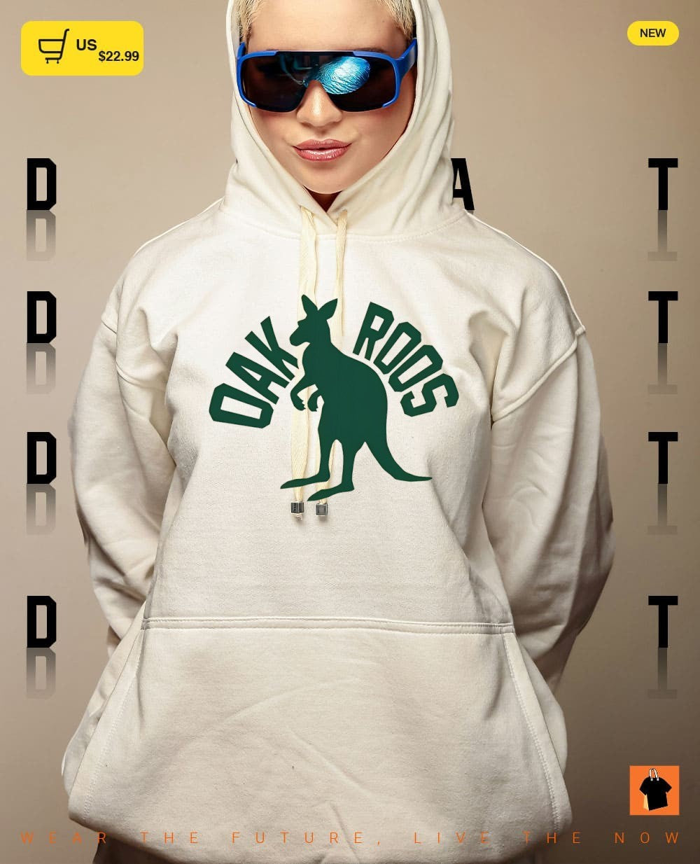 Oak Roos Australia Kangaroo logo shirt
