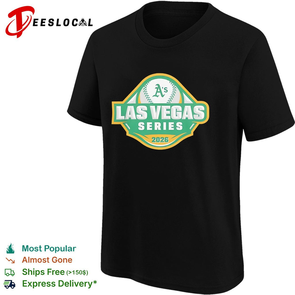 Oakland Athletics Las Vegas Series 2026 Logo Major League Baseball Team shirt