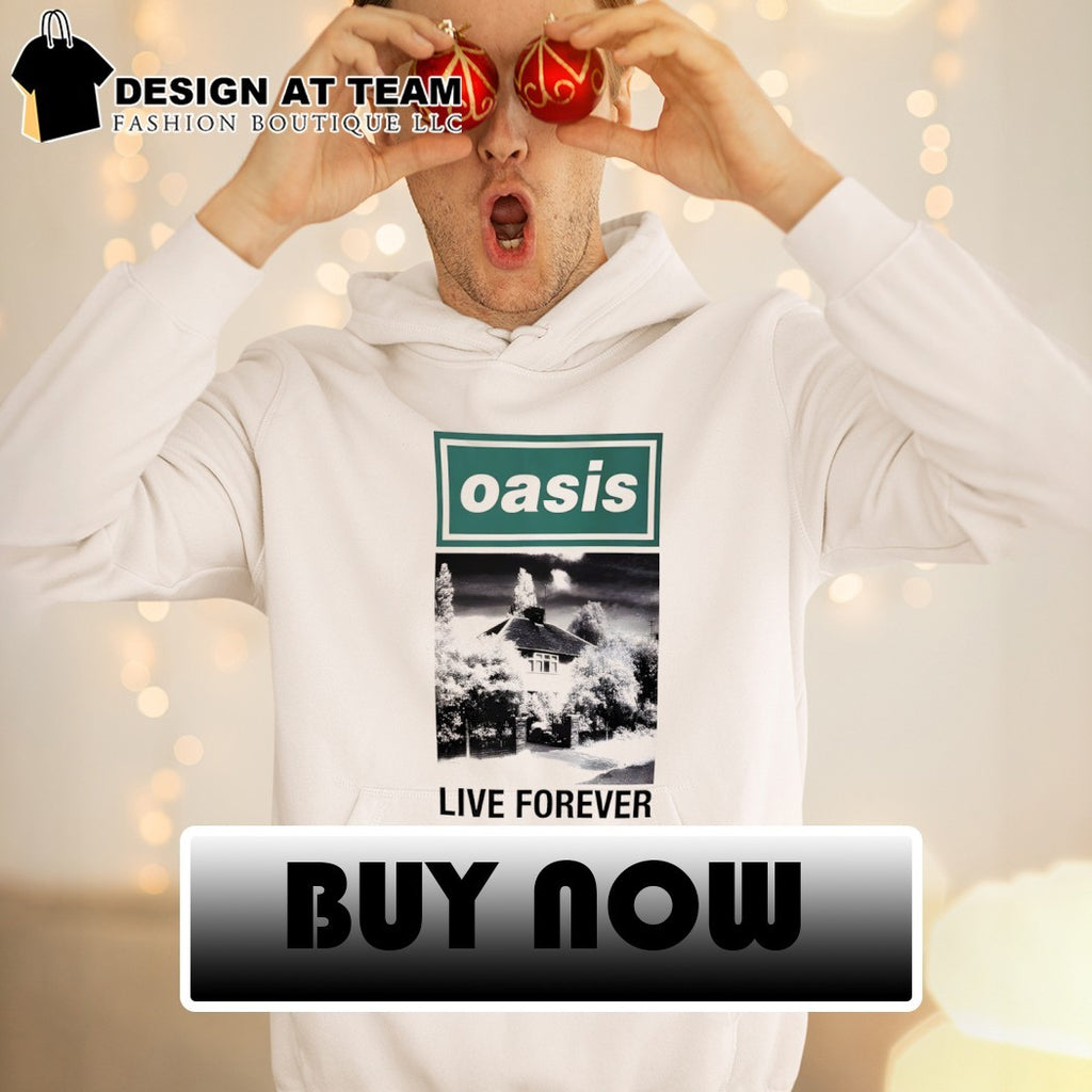 Oasis Live Forever John Lennon House poster shirt