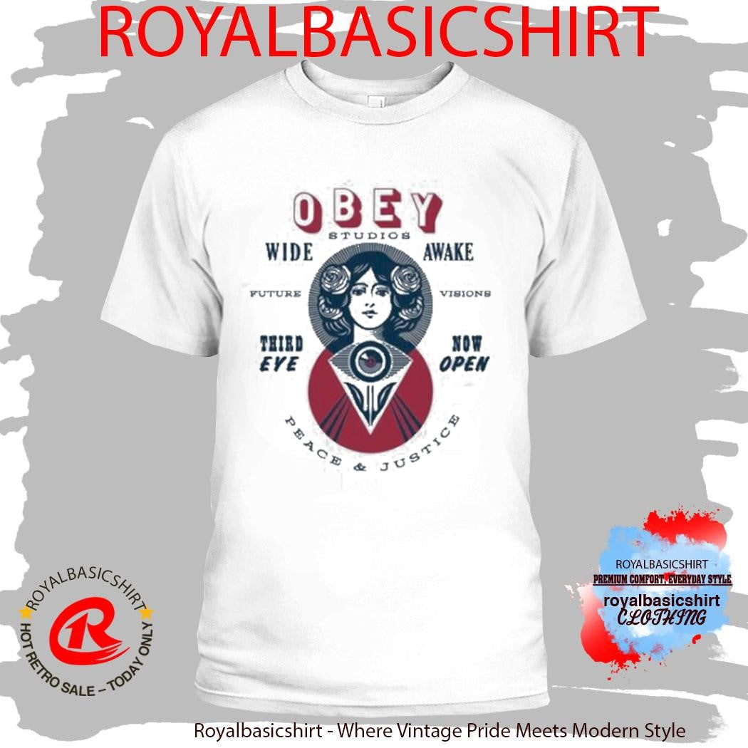Obey Make Art Third Eye Shirt