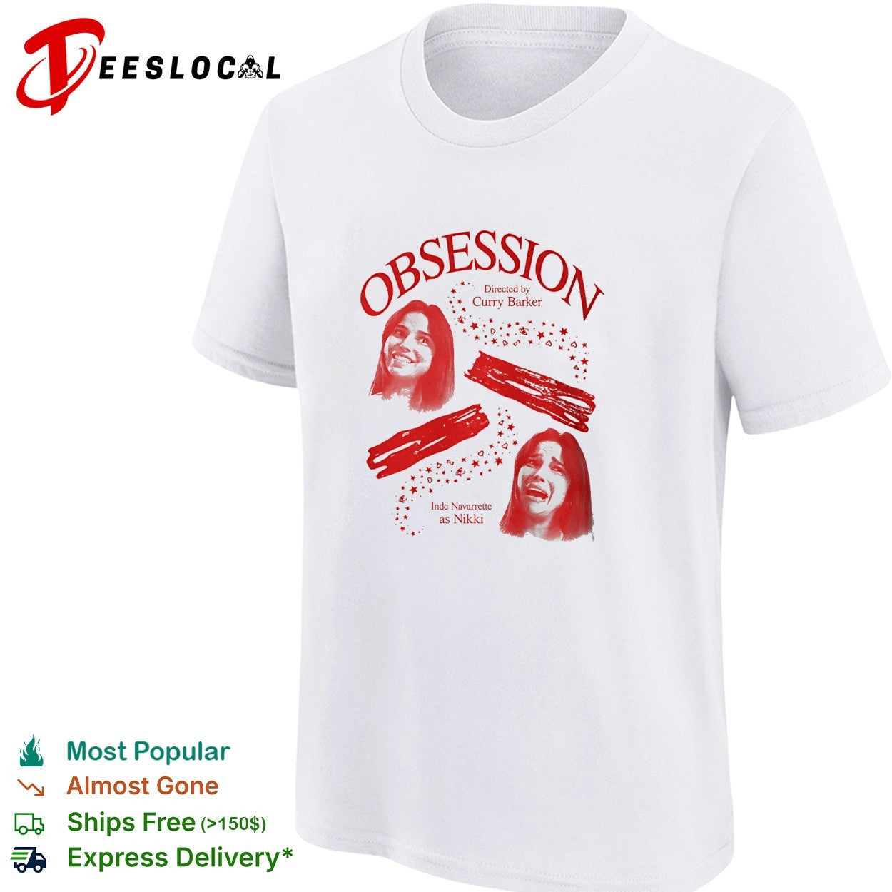 Obsession The Cinegogue Nikki Frown vintage shirt