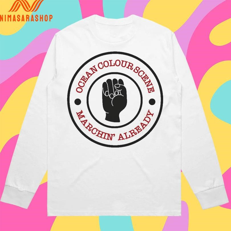 Ocean Colour Scene Marchin’ Already Logo Shirts
