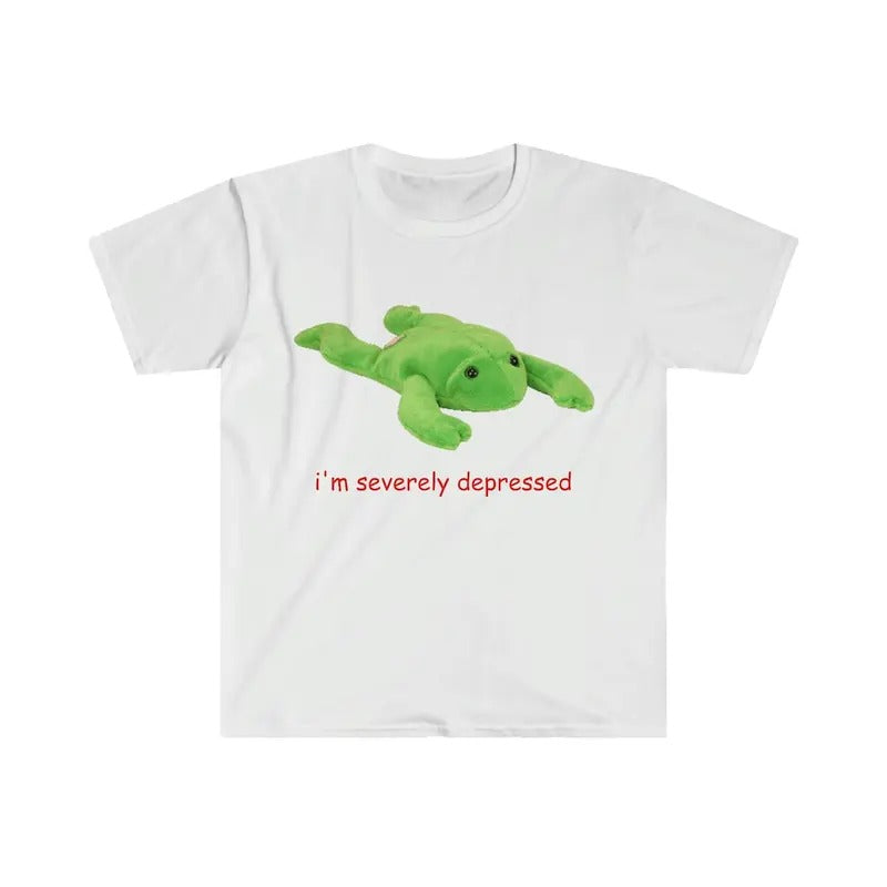 Oddly Specific Shirt - i'm severely depressed Shirt, Meme Shirt Hoodie Sweatshirt | PrintMintTees.com