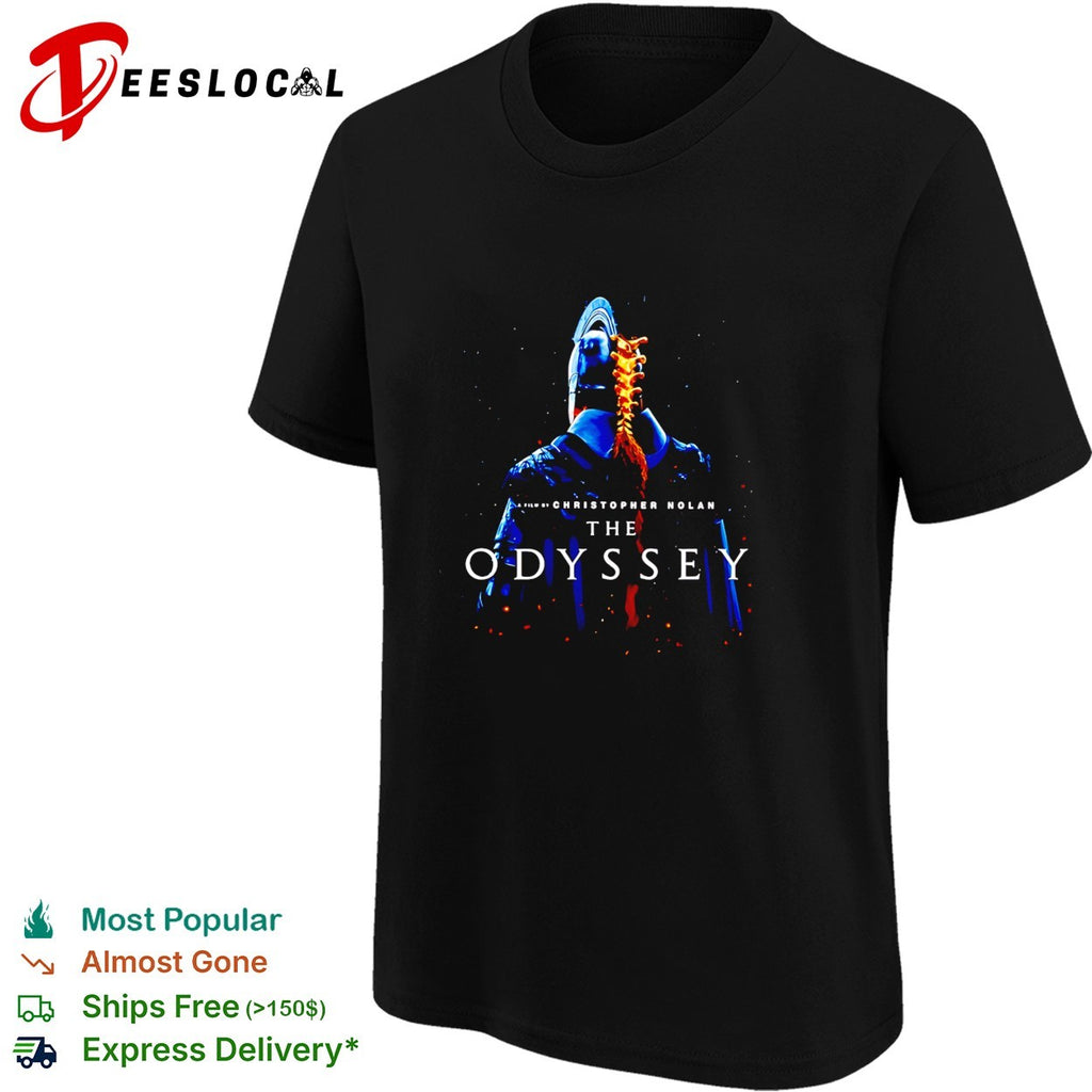 Odysseus The Odyssey a film by Christopher Nolan shirt