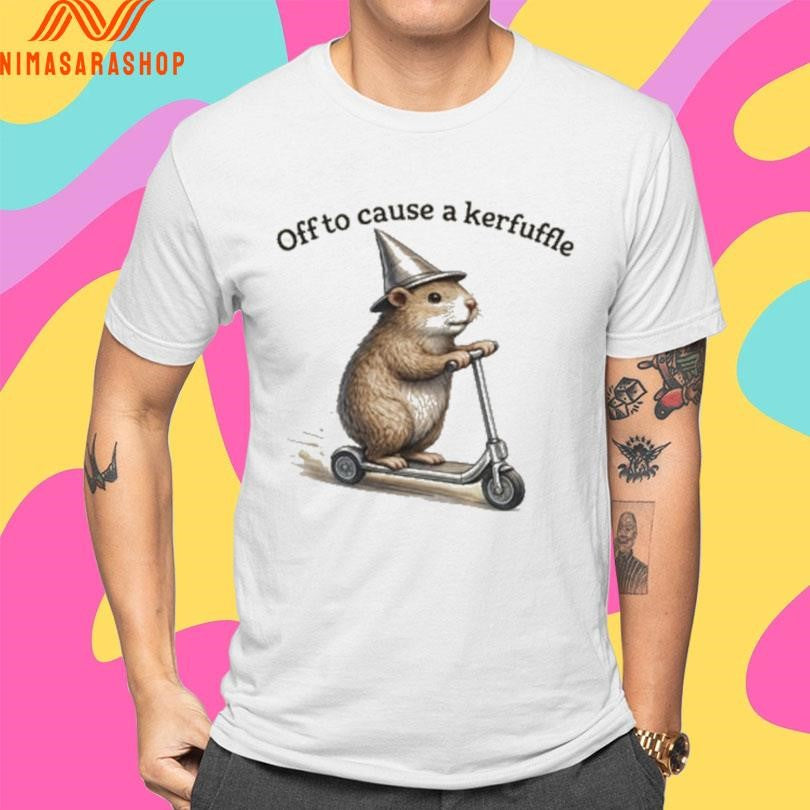 Off To Cause A Kerfuffle Capybara Shirts