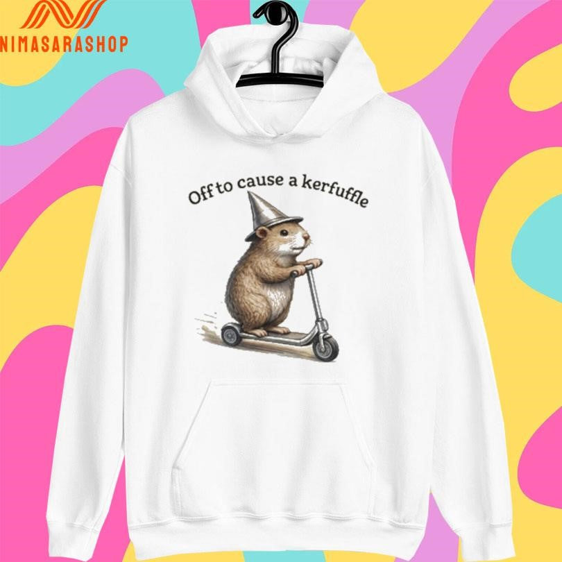 Off To Cause A Kerfuffle Capybara Shirts