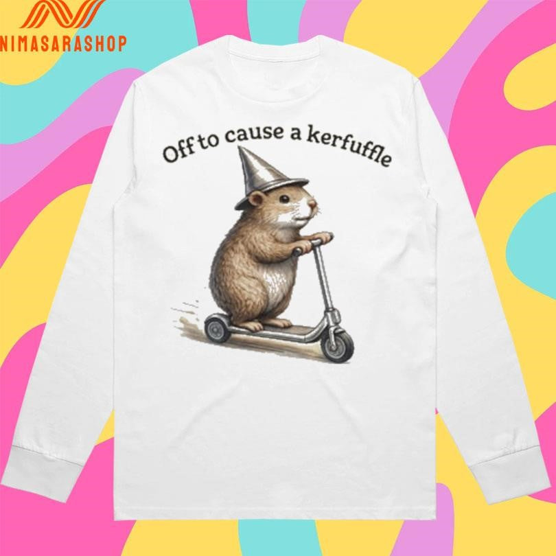 Off To Cause A Kerfuffle Capybara Shirts