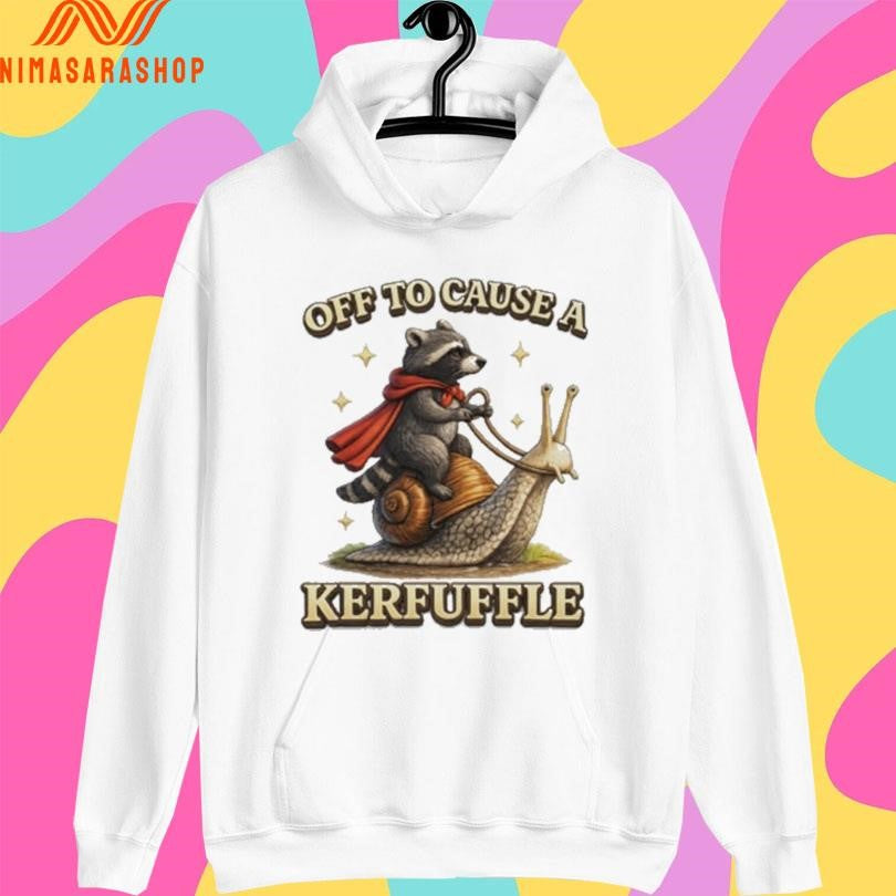 Off To Cause A Kerfuffle Raccoon Shirts