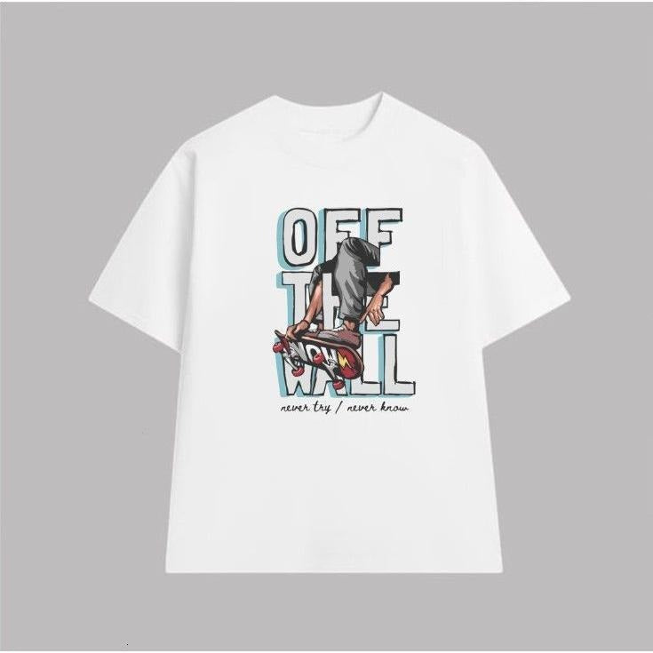 Off Wall Never Try Never Know Skateboard T-shirt Hoodie Sweatshirt | PrintMintTees.com