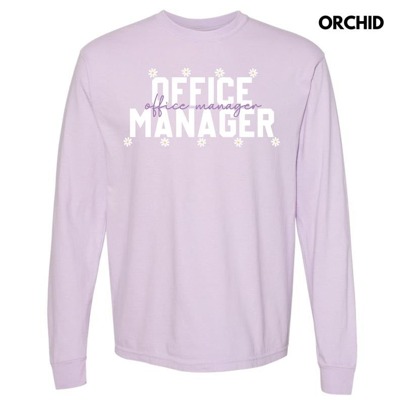Office Manager Long Sleeve Comfort Colors 'NLB' T-Shirts, Hoodie, Sweatshirt