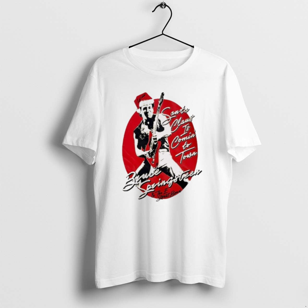 Official 2025 Bruce Springsteen Santa Claus Is Coming To Town New T-Shirts, Hoodie, Sweatshirt | PrintMintTees.com
