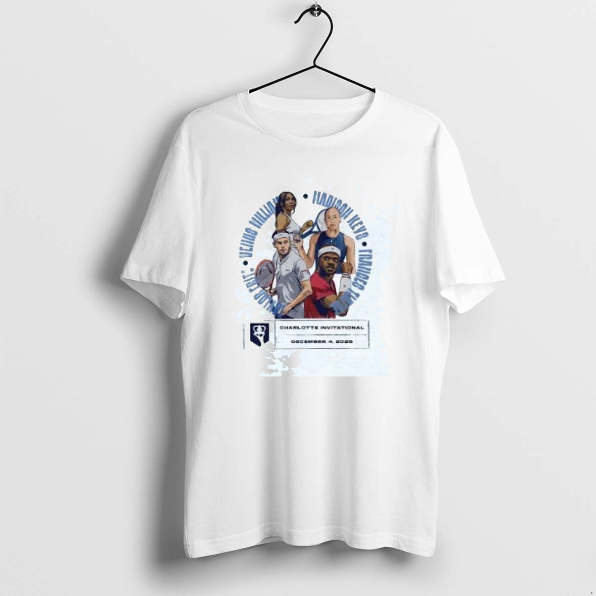 Official 2025 Charlotte Invitational 4 Stars Of The Tennis World T-Shirts, Hoodie, Sweatshirt | PrintMintTees.com