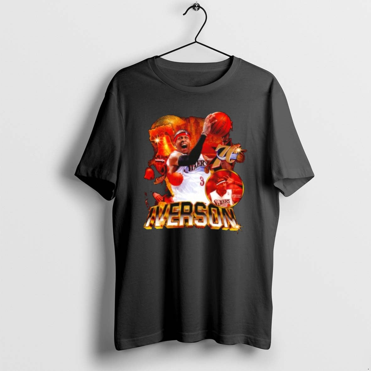 Official Allen Iverson Philadelphia 76ers Design Style T-Shirts, Hoodie, Sweatshirt | PrintMintTees.com