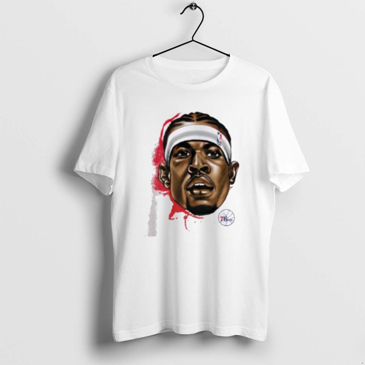 Official Allen Iverson Philadelphia 76ers Picture Logo T-Shirts, Hoodie, Sweatshirt | PrintMintTees.com