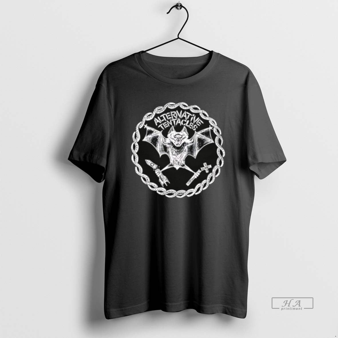 Official Alternative Tentacles Bat Logo T-Shirts, Hoodie, Sweatshirt | PrintMintTees.com