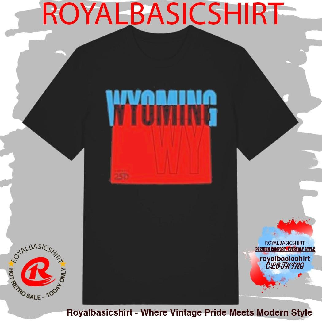 Official America250 Wyoming T-Shirt