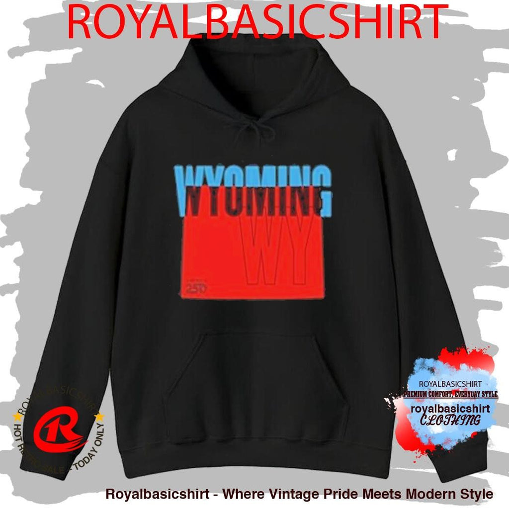 Official America250 Wyoming T-Shirt