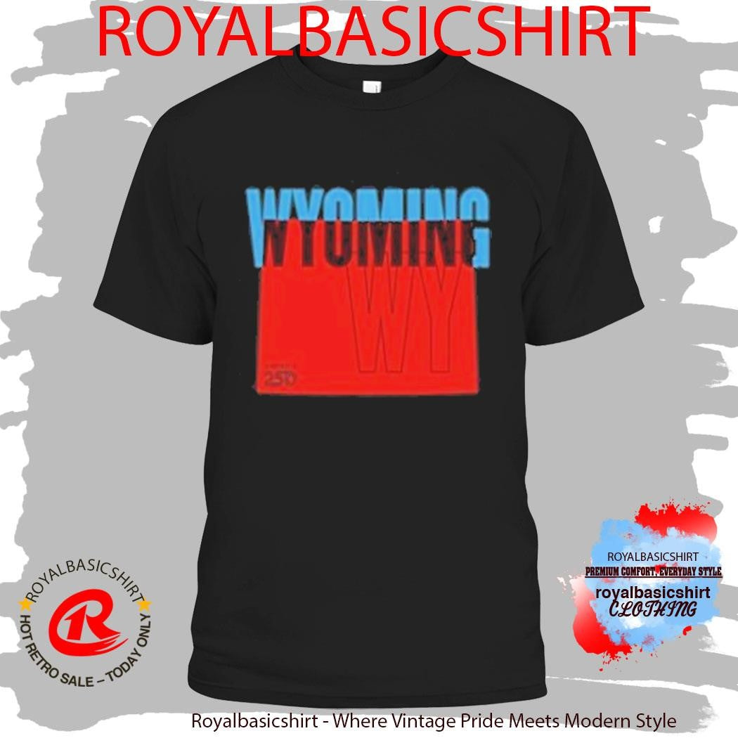 Official America250 Wyoming T-Shirt