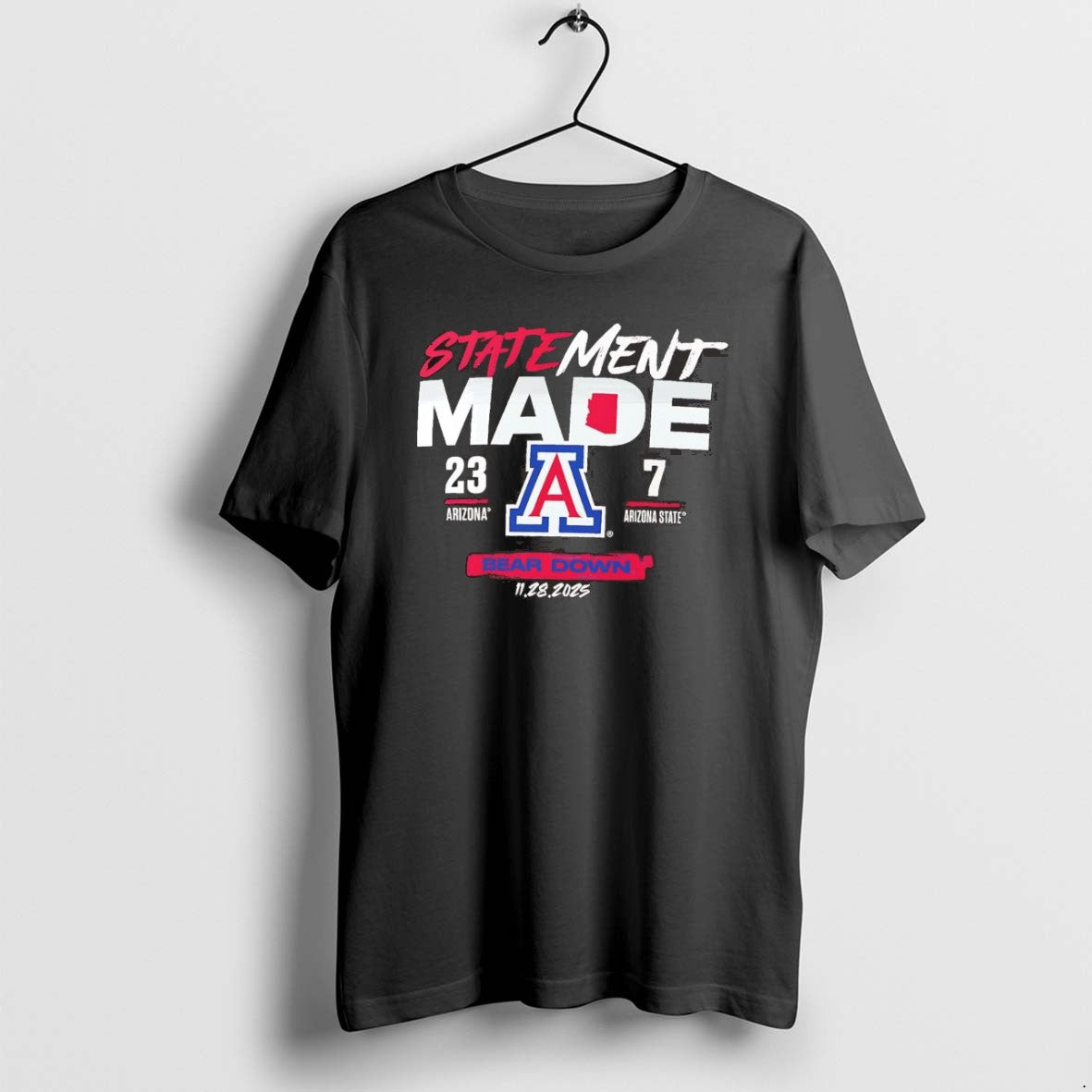 Official Arizona Wildcats Statement Made Bear Down Christmas Chriast T-Shirts, Hoodie, Sweatshirt | PrintMintTees.com